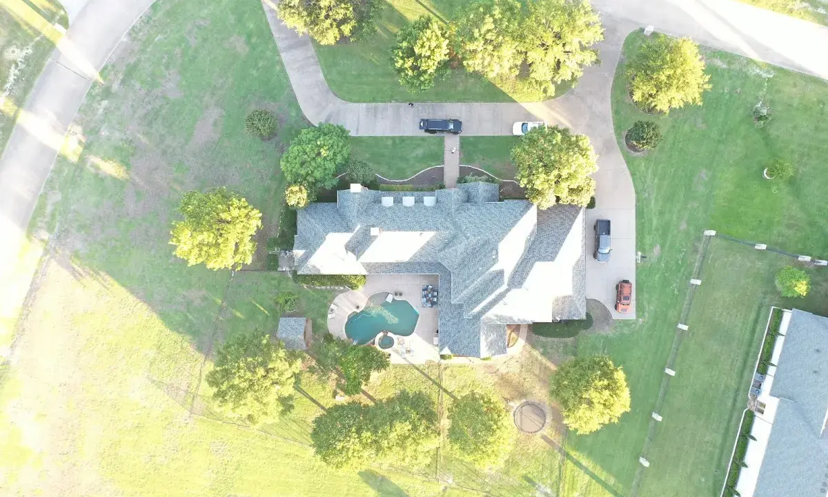 New shingle roof installation on a home in Morganton